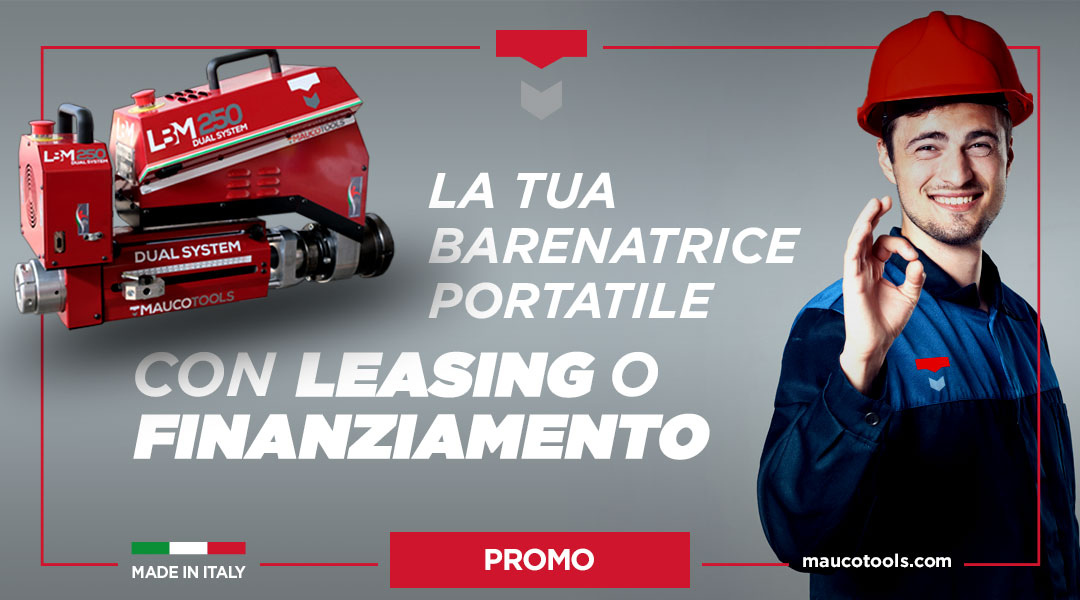 Barenatrice Portatile MAUCOTOOLS - Acquista con Leasing o Finanziamento